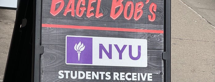 Bagel Bob's is one of JB's Top NYC Spots.