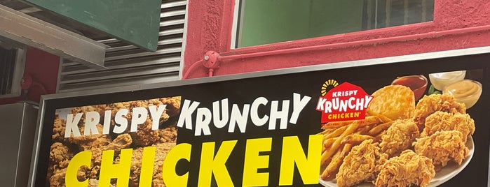 Krispy. Krunchy Chicken is one of Places I’ve been.