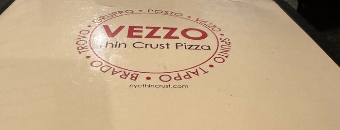 Vezzo Thin Crust Pizza is one of New York City.