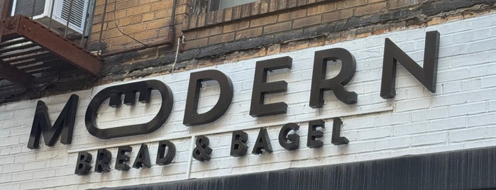 Modern Bread & Bagel is one of GF.