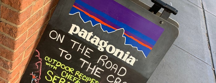 Patagonia is one of NYC Men's Shops.