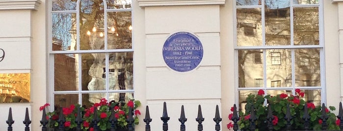 Virginia Woolf's Birthplace is one of Ldn.