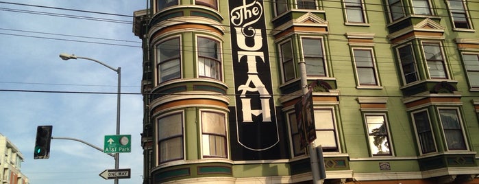 The Hotel Utah Saloon is one of SF Legacy 100.