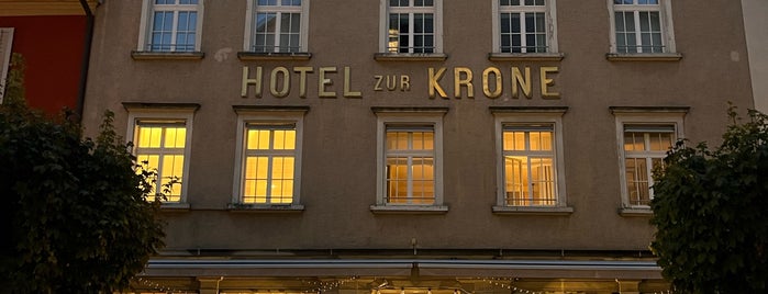 Sorell Hotel Krone is one of Hotels Done.
