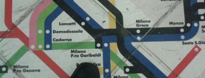 Stazione Milano Porta Garibaldi Sotterranea is one of My vacation @ IT.
