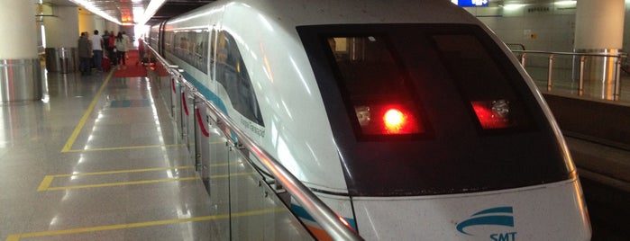 Maglev Train PVG Station is one of My China Trip'13.