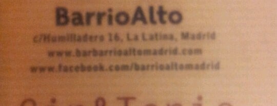 Barrio Alto is one of madrid_te_amo.