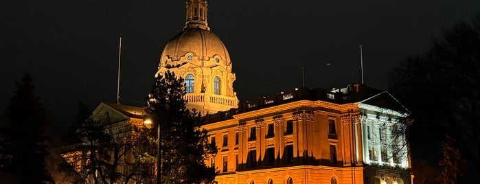 Alberta Legislature is one of Places I've worked at.