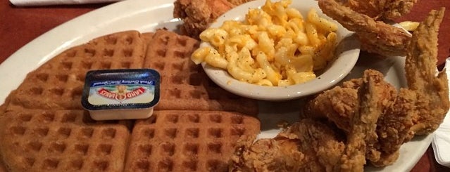 Gladys Knight's Signature Chicken & Waffles is one of Great Places To Eat Out.