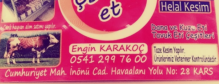 Çetin Et is one of Kars.
