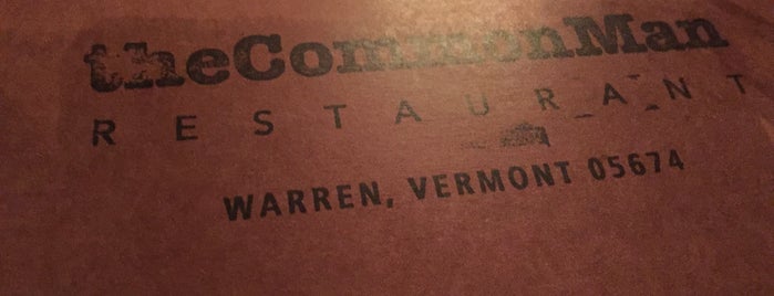 The Common Man is one of USA Vermont.