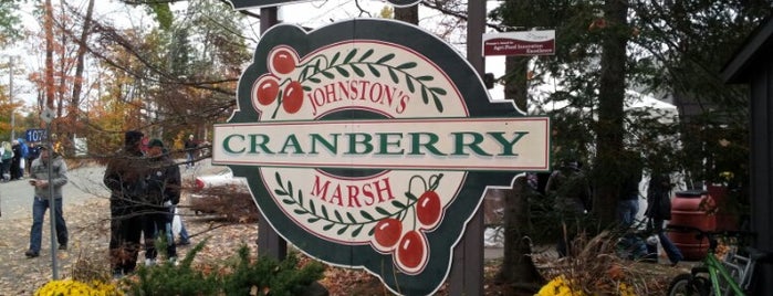 Johnston's Cranberry Marsh is one of Ontario Farms.
