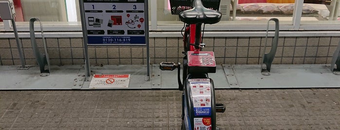江東区コミュニティサイクル H1-118 ファミリーマート亀戸駅前店 is one of 東京の東側のバイクシェアのサイクルポート🚲.