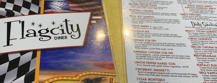 Flag City Diner is one of Favorite Food.