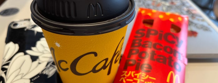 맥도날드 is one of 電源のあるカフェ（電源カフェ）.