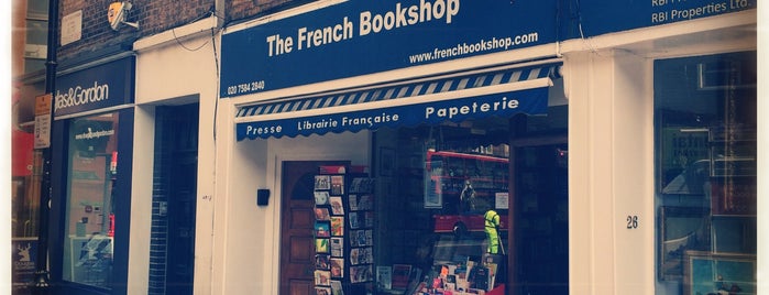 The French Bookshop is one of London.