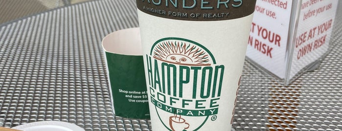 Hampton Coffee Company is one of Lugares favoritos de Justin.