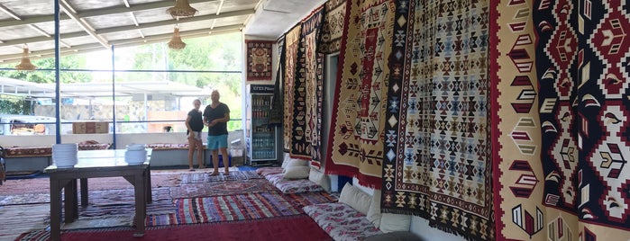 Sazköy Carpet village is one of Bodrum.