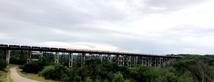 Kate Shelley High Bridge is one of Railfan Hotspots.