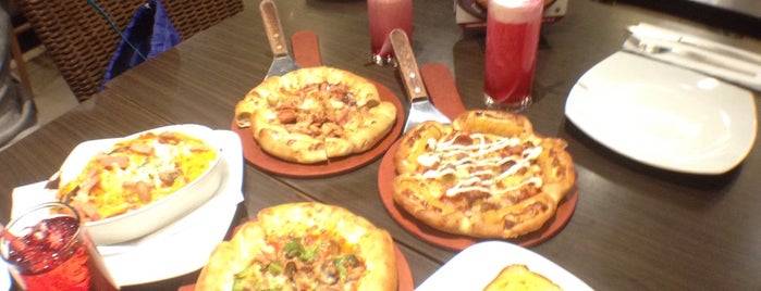 Pizza Hut is one of Medan culinary spot.