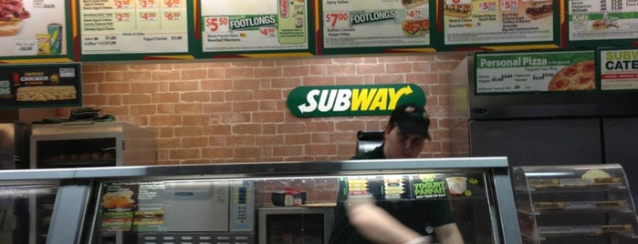 SUBWAY is one of Frequent Haunts.