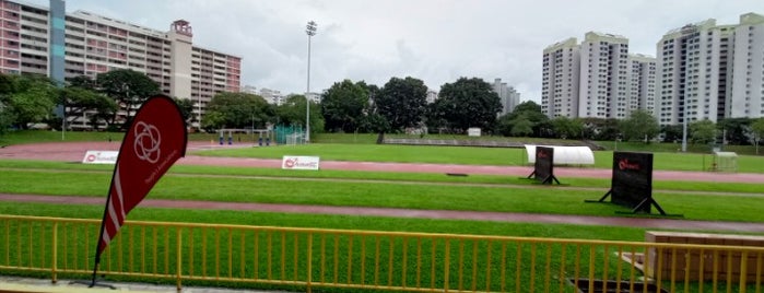 Bedok Stadium is one of Lugares favoritos de Ian.
