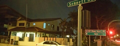 Sennett Road is one of Check out.
