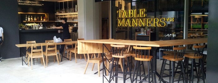 Table Manners is one of CAFÉ.Singapore.