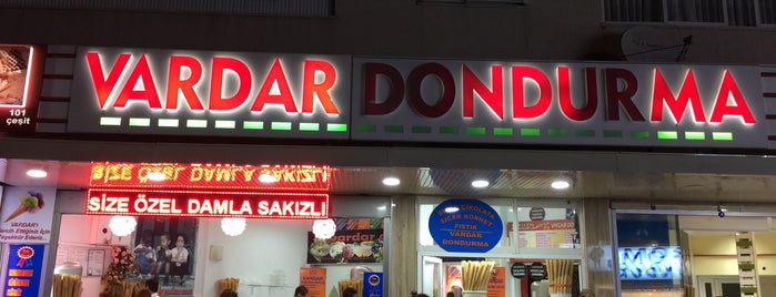 Vardar Dondurma is one of สถานที่ที่ Mehmet Koray ถูกใจ.
