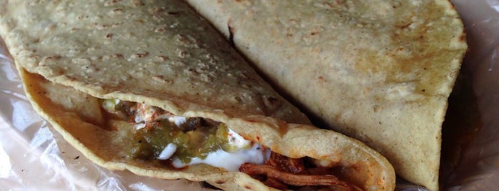 Big quesadillas is one of Tampico gastro tour.