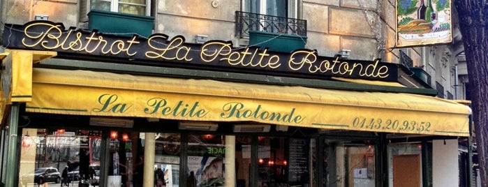 La Petite Rotonde is one of Mes brasseries préférées à Paris.