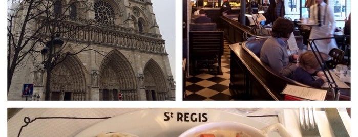 Le Saint-Régis is one of BEST BURGERS IN PARIS.