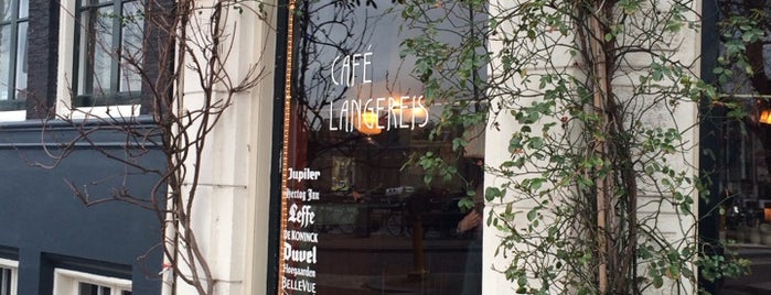Café Langereis is one of Bons plans Amsterdam.