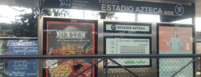 Tren Ligero Estadio Azteca is one of Urban explorations.