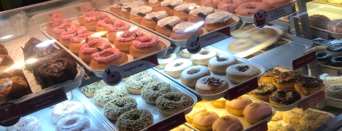 Krispy Kreme Doughnuts is one of Fav Donut Shop.