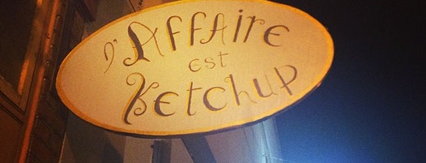 L'affaire est Ketchup is one of Bar<3.