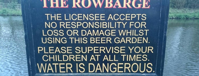 The Rowbarge is one of Carl'ın Beğendiği Mekanlar.