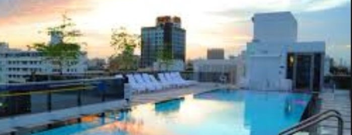 Gale South Beach, Curio Collection by Hilton is one of The 15 Best Places with a Rooftop in Miami Beach.