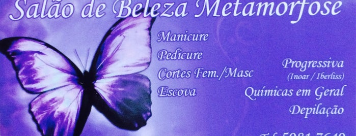 Salão de Beleza Metamorfose is one of Andreaさんのお気に入りスポット.