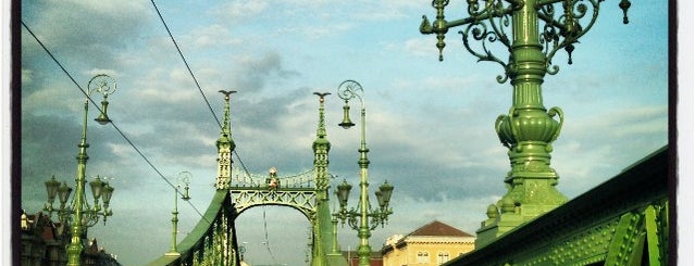 Szabadság híd is one of 2013 Budapest.