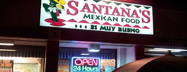 Santana's is one of Kevin's Saved Places.