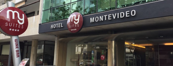 My Suites Boutique Hotel & Wine Bar Montevideo is one of Montevidéu.