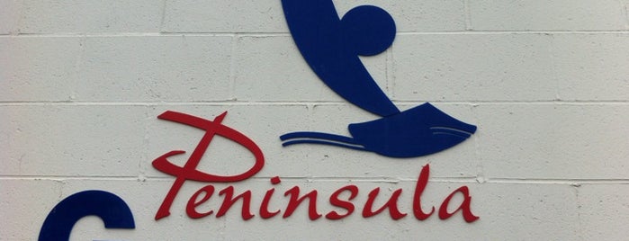 Peninsula Gymnastics is one of Parks & Playgrounds (Peninsula & beyond).