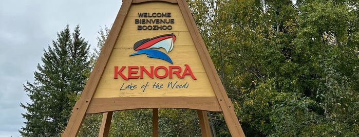 Kenora, Ontario is one of Kenora.