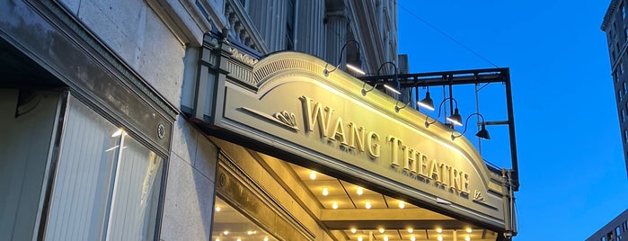 Wang Theatre is one of Places I've been to.