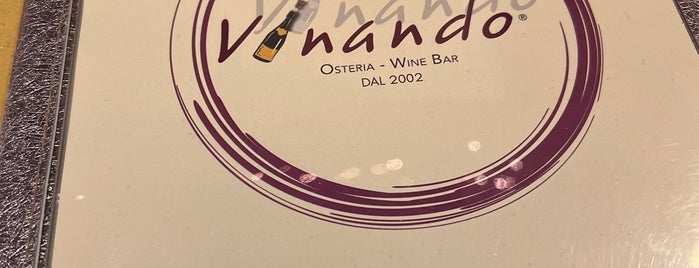 Vinando is one of Rome Weekend Bib2016.