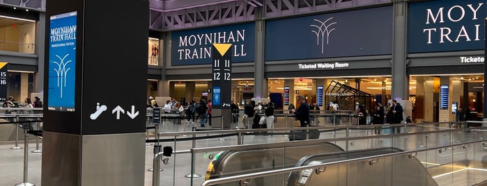 Moynihan Train Hall is one of Rs NYP to CHI.