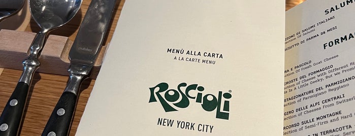 Roscioli is one of New York.