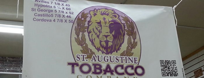 St. Augustine Tobacco Company is one of St. Augustine.