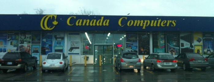 Canada Computers is one of สถานที่ที่ Ani ถูกใจ.